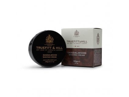 Truefitt & Hill Sandalwood Shaving Cream, krém na holení (190 g)