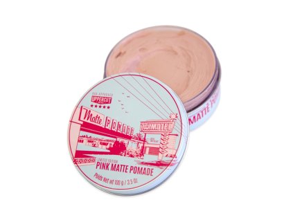 Uppercut Deluxe Pink Motel LE matná pomáda na vlasy 100 g