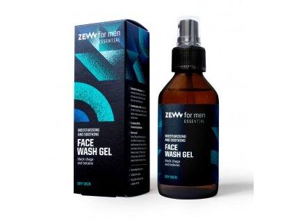 Zew for men Essential Dry Skin mycí gel na obličej 100 ml