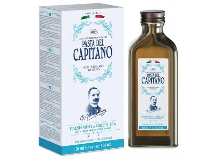 Pasta del Capitano 1905 Green Tea ústní voda 100 ml