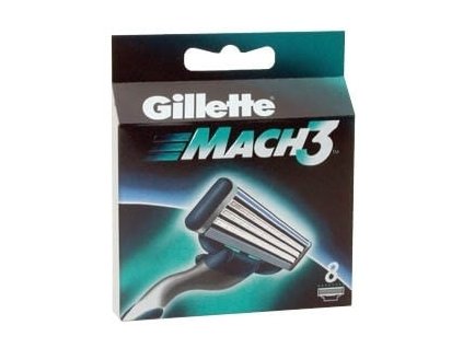 Gillette Mach3 náhradní hlavice 8 ks