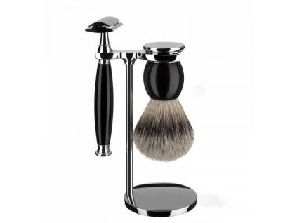 Mühle Sophist Black Silvertip Badger 4dílná