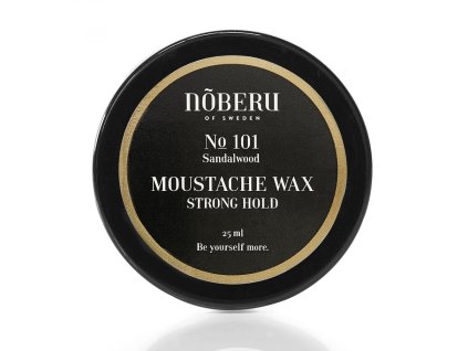 Noberu Sandalwood Strong Hold vosk na knír 25 ml