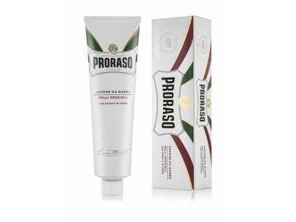 Proraso Sensitive krém na holení pro citlivou pokožku v tubě 150 ml