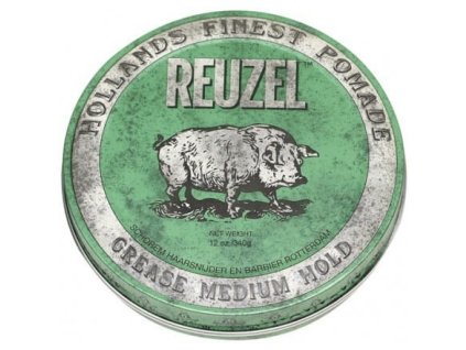 Reuzel Green Grease Medium Hold Piglet, pomáda na vlasy