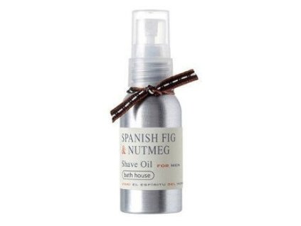 Bath House Spanish Fig & Nutmeg olej na holení 30 ml