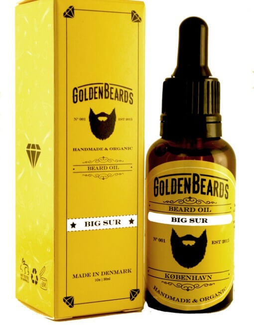 Golden Beards Big Sur olej na vousy 30 ml