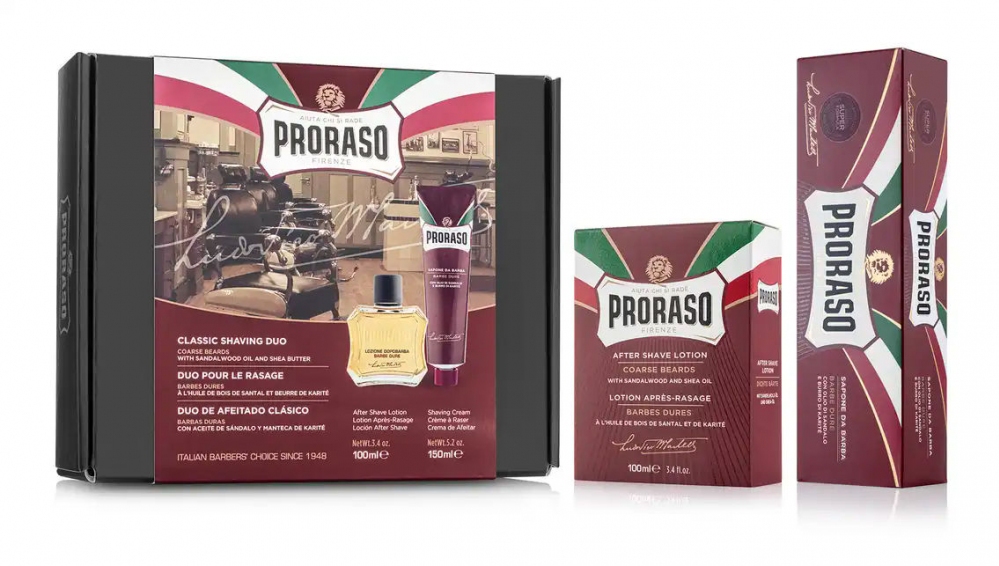 Proraso Duo Red sada na holení