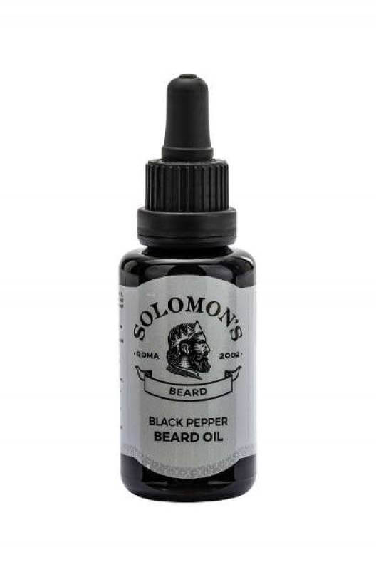 Solomons Beard Black Pepper olej na vousy 30 ml