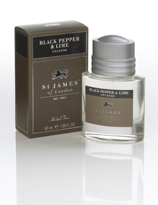 St James of London Black Pepper & Lime, kolínská 50 ml