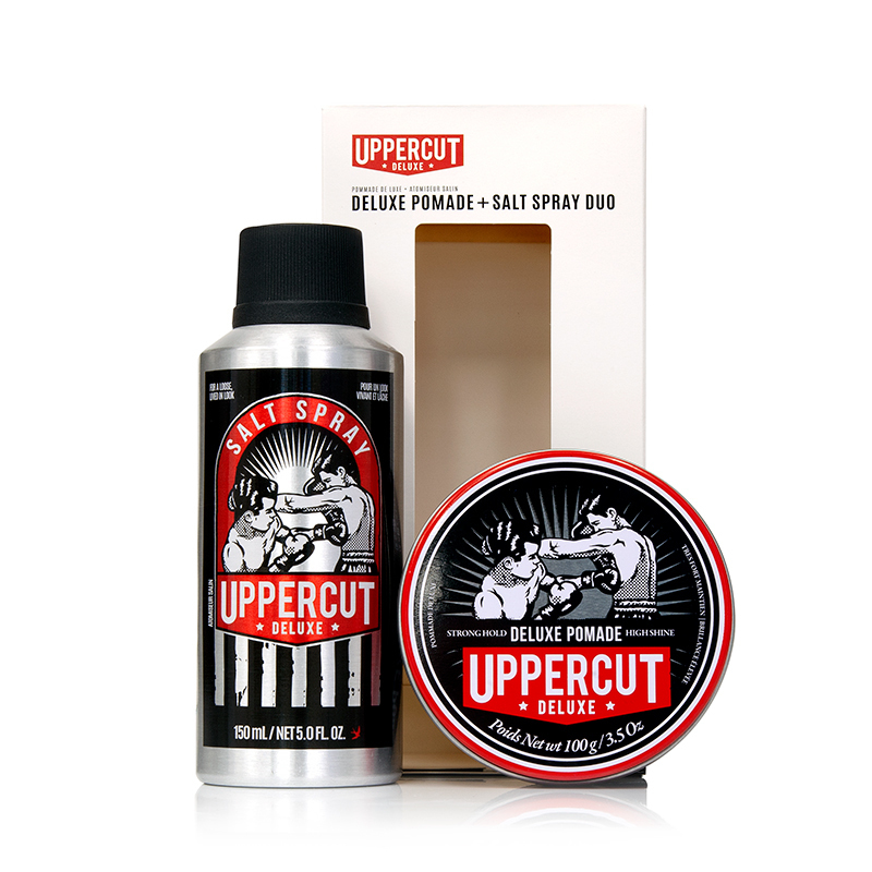 Uppercut sada Deluxe pomáda a sea salt spray