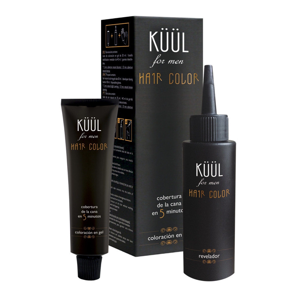 Kuul for men N6 Dark Blond tmavá blond barva na vlasy a vousy