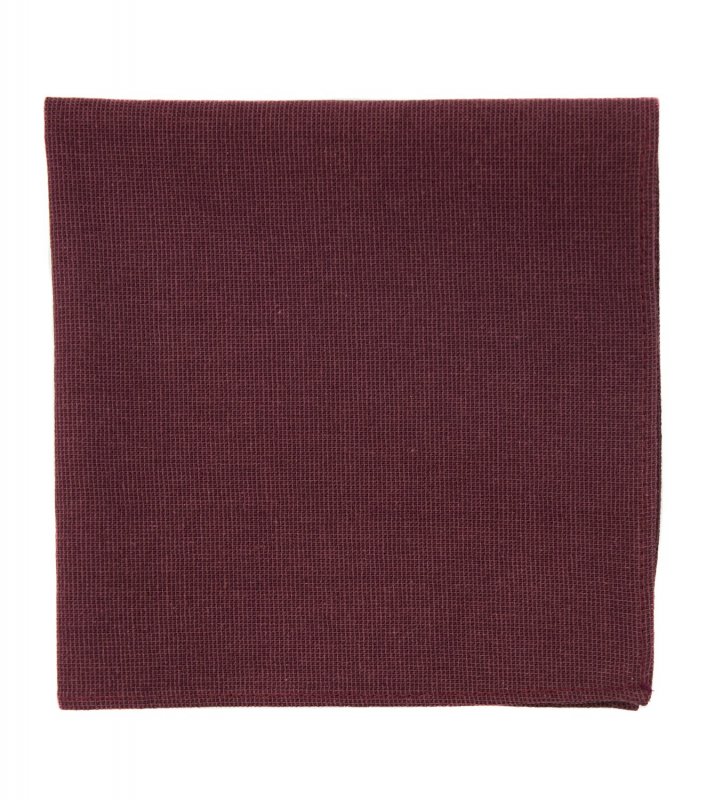 BUBIBUBI Vínový kapesníček do saka Burgundy