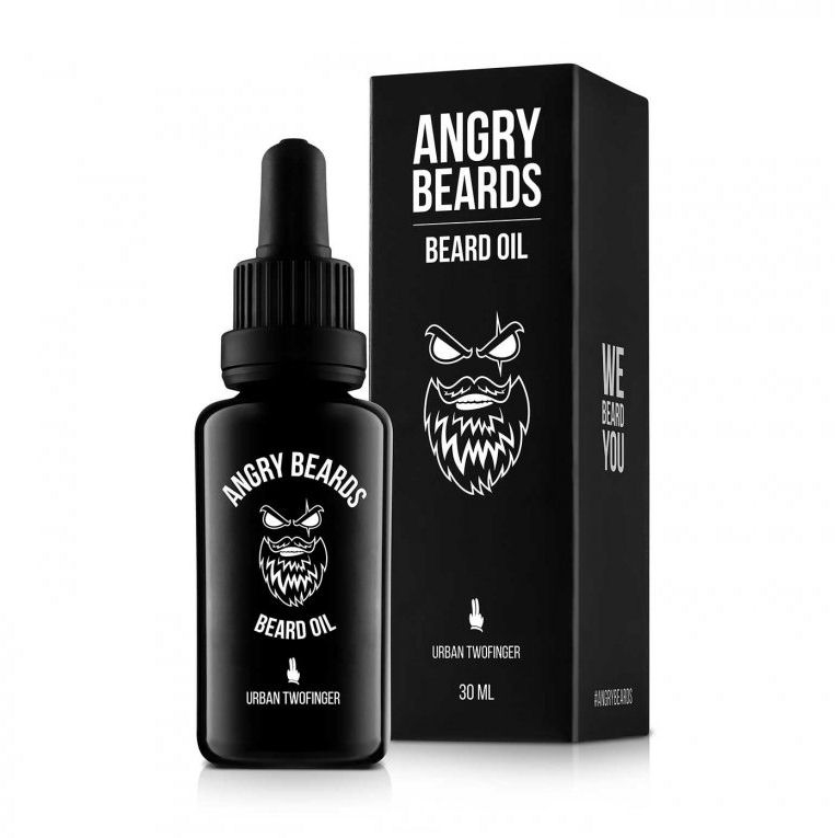 Angry Beards Urban Twofinger, olej na vousy 30 ml