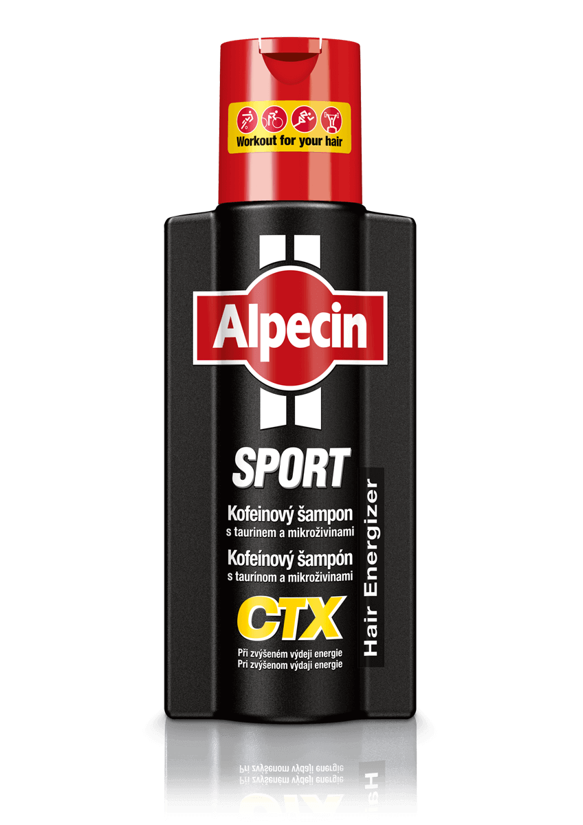 Alpecin SPORT Kofeinový šampon CTX