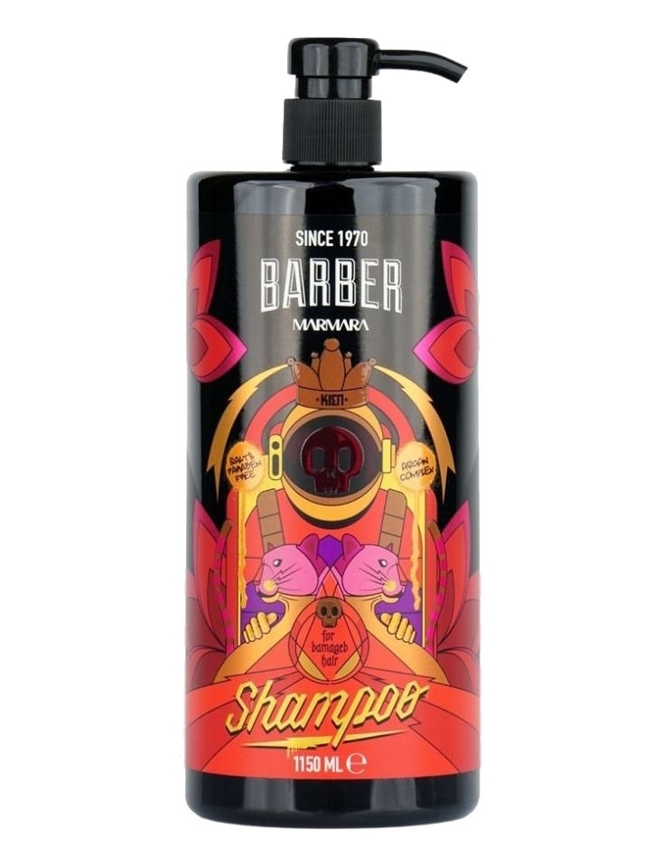 Champô de Cabelo de Argan da Barbearia Marmara 1150 ml