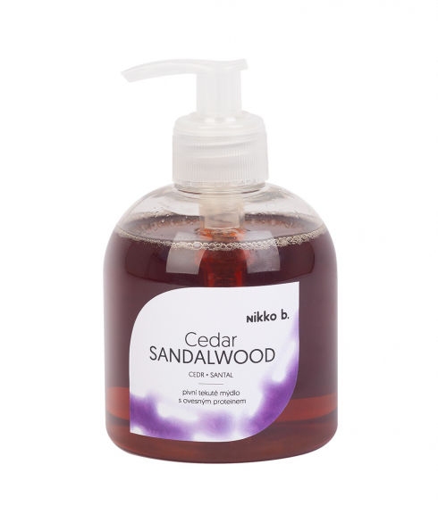 Nikko b. Cedar & Sandalwood tekuté mýdlo 300 g