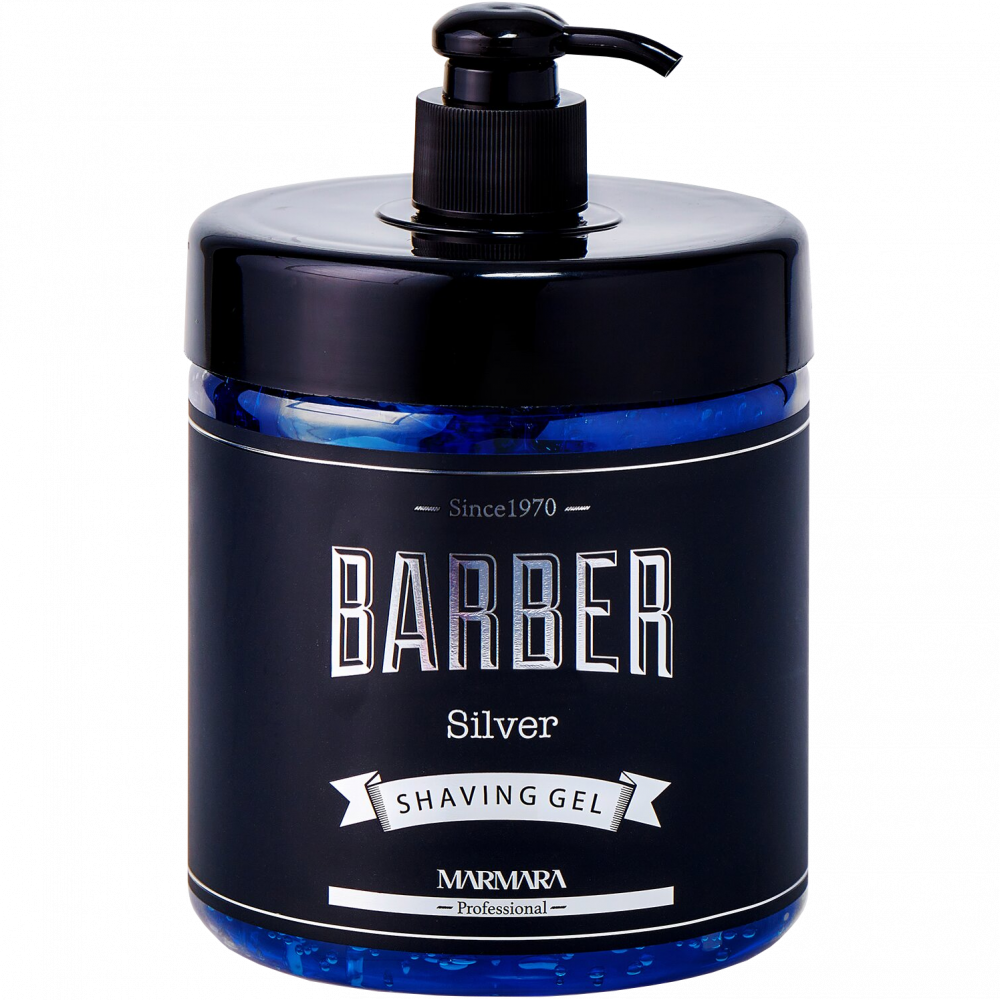 Barber Marmara Shaving Gel - Gel na holení silver 1000ml Varianta: 1000 ml