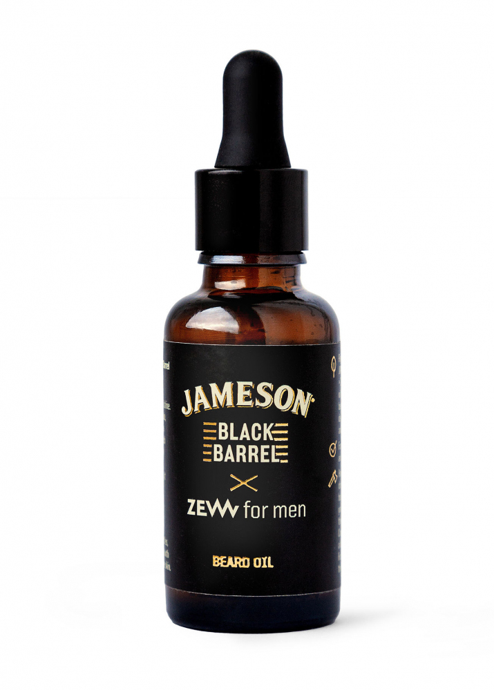 Zew for men Jameson Black Barell olej na vousy 30 ml