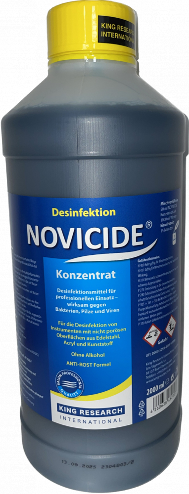 Barbicide Novicide dezinfekční koncentrát nástrojů 2l