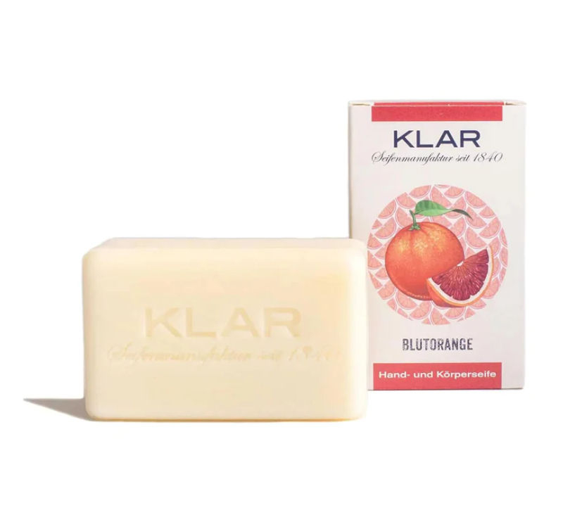 Klar Blood Orange mýdlo 100 g