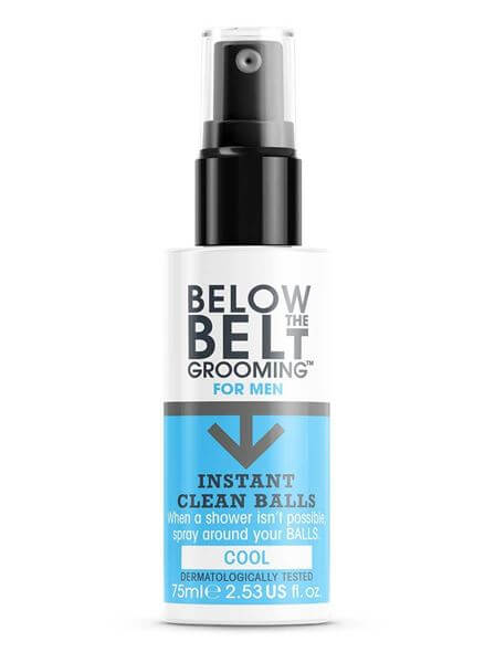 Below the Belt Cool mycí sprej na intimní partie pro muže 75 ml