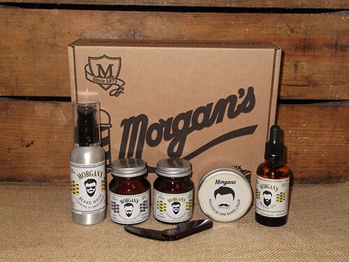 Morgan's Gentlemans Moustache and Beard Set