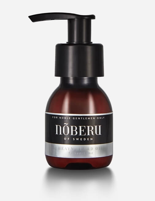 Noberu Amber-Lime Heavy olej na vousy 60 ml Vyber si svoji variantu: Noberu Amber-Lime Feather olej na vousy 60 ml