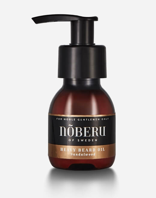 Noberu Sandalwood Heavy olej na vousy 60 ml Vyber si svoji variantu: Noberu Sandalwood Feather olej na vousy 60 ml