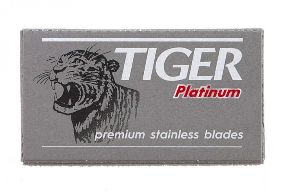 Lâminas de barbear Tiger Platinum