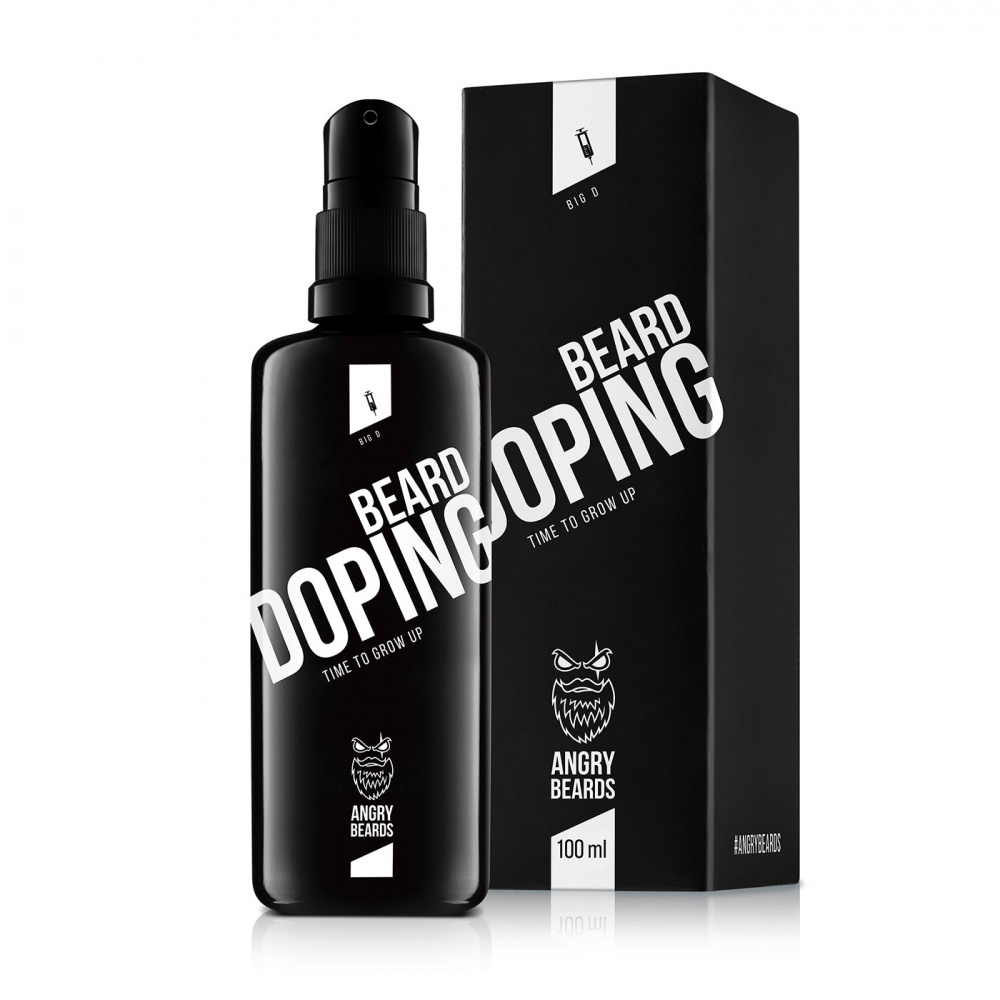 Angry Beards Beard Doping přípravek pro růst vousů 100 ml