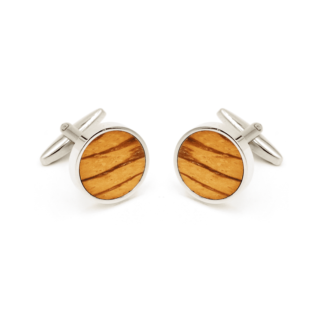 Lev Salónů Manžetové knoflíčky Zebrawood