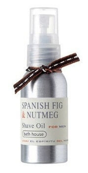 Bathhouse Bath House Spanish Fig & Nutmeg olej na holení 30 ml