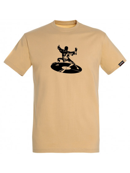 Vinyl monk black on sand