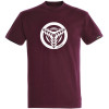 CC2 white on burgundy