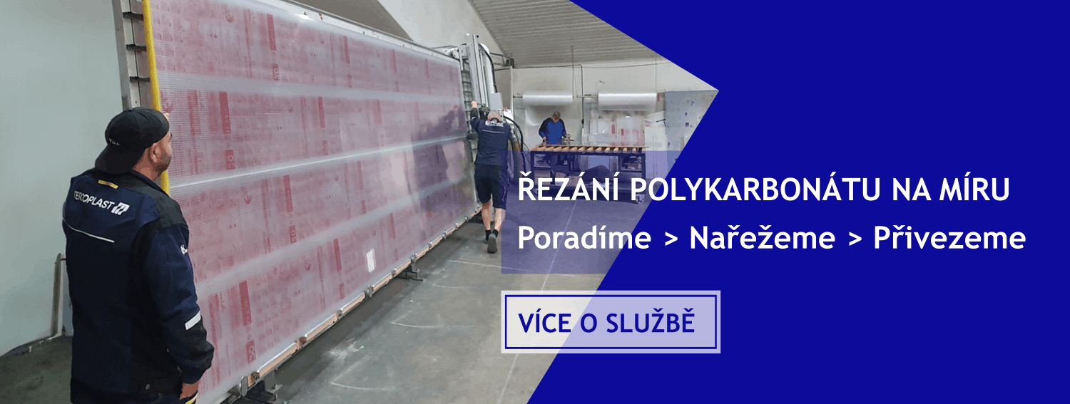 ŘEZÁNÍ POLYKARBONÁTU NA MÍRU