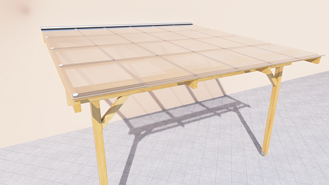 Konštrukcia s latovaním