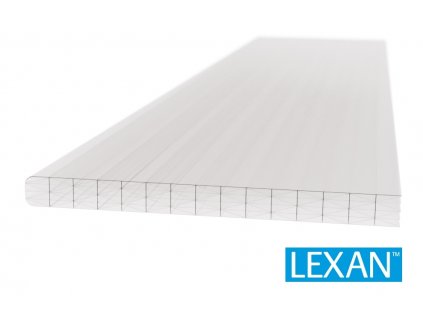 Polykarbonátová platňa LEXAN komorová 25 mm 9X číra 2UV