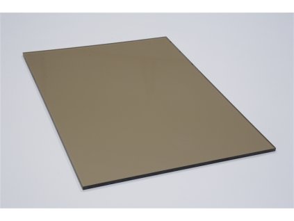Polykarbonátová platňa LEXAN plná 6 mm hnedá UV (Šířka 1025, Délka 1015)
