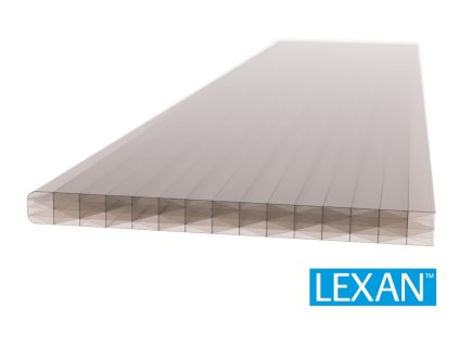 Polykarbonátová platňa LEXAN komorová 25 mm hnedá 2UV