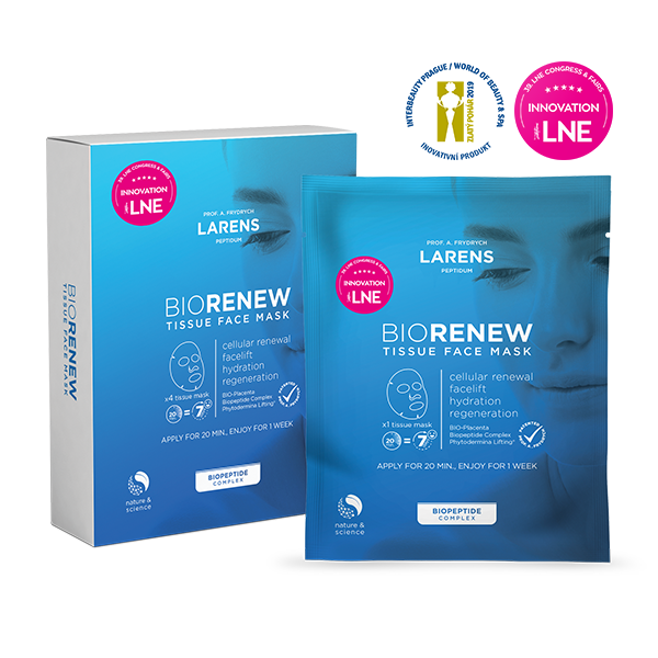 Larens BIO Renew Tissue Face Mask - 4 kusy