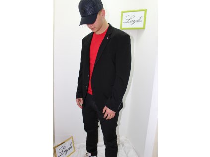 Pánske športové čierne sako