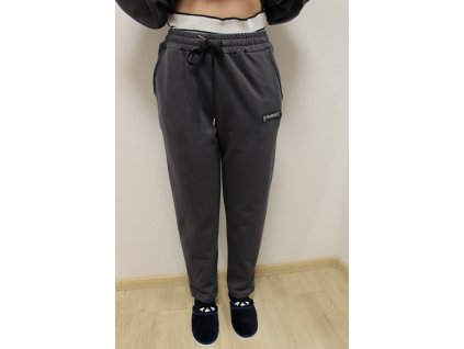 Dámske  sivé tepláky 100% bavlna