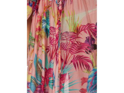 guess sukienka letnia eryn e4gk08 we550 kolorowy regular fit 0000303510718