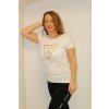 Dámske biele tričko GUESS