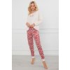 damske bavlnene pyzamo so srdieckami italian fashion evora smotanove