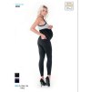 Tehotenské čierne leginové neprehľadné nohavice