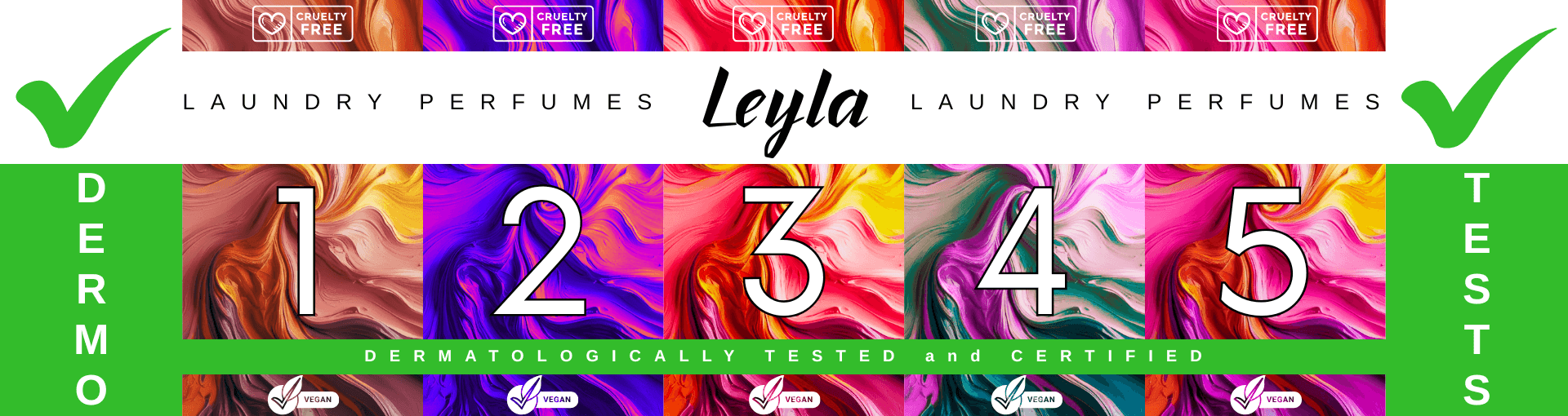 Parfémy na praní Leyla