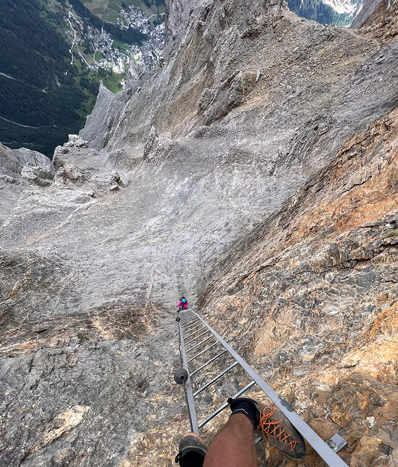 Plánování ferraty a kontrola podmínek – ilustrační foto