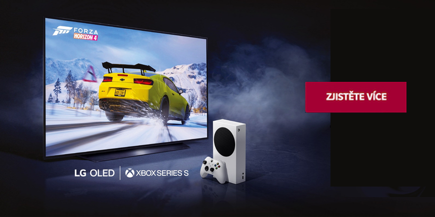 Život je lepší, keď si pri nákupe televízora LG OLED Xbox získate zadarmo